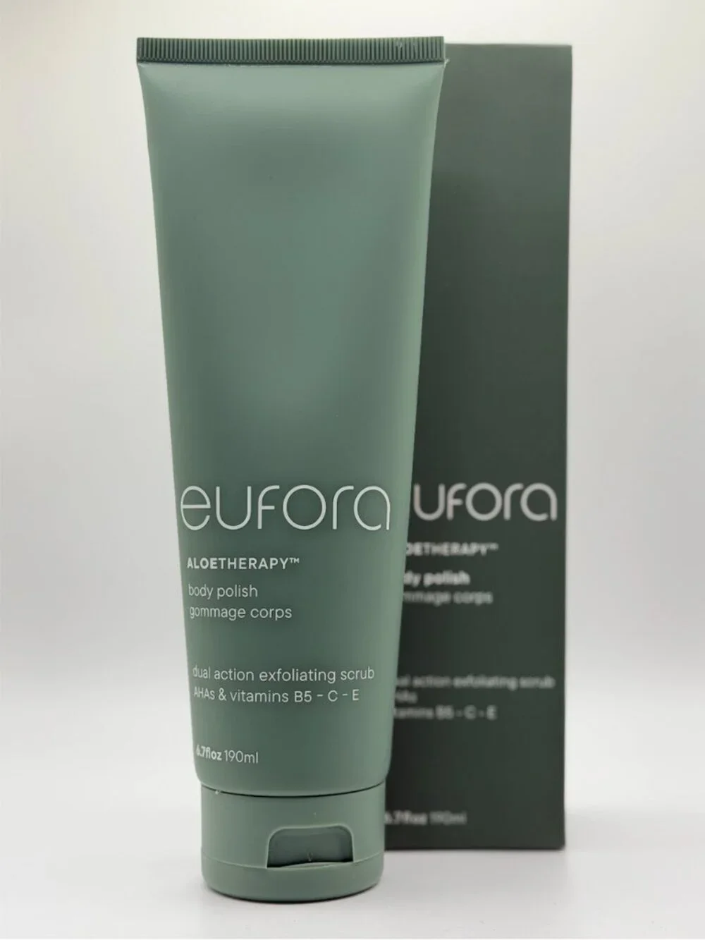 Eufora Aloetherapy Body Polish Dual Action Exfoliating Scrub, 6.7 fl oz / 190 mL
